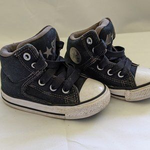 Baby Converse All-star sneakers Black infant  sz 5 shoes